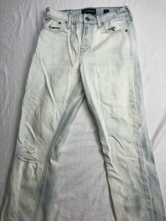 Lucky Brand Womens Bridgette Skinny Jeans Pants Denim Light Blue Size 0/25 - Picture 4 of 13